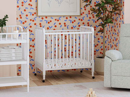 M7398W,DaVinci,Jenny Lind 3-in-1 Convertible Mini Crib in White