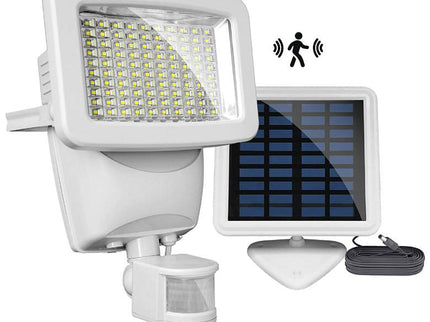 Lumos White Motion Sensor LED Solar Security Light