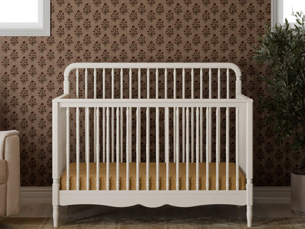 M7141RW,Namesake,Liberty 4-in-1 Convertible Spindle Crib in Warm White