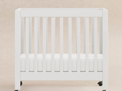 M6698W,Babyletto,Origami Mini Crib in White Finish