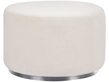 M10185PCMEW,Babyletto,Tuba Gliding Ottoman in Performance Cream Eco-Weave