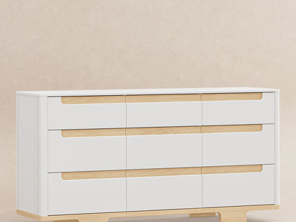 M23428WN,Babyletto,Yuzu 9-Drawer Dresser  Assembled in White/Natural
