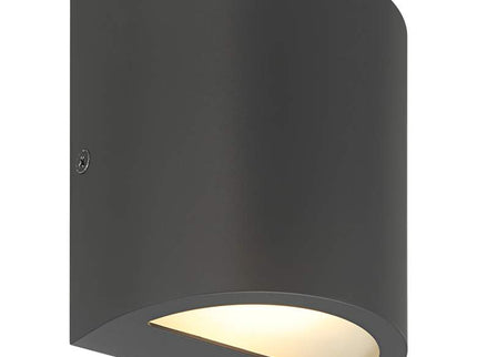 Marisha 4 3/4" High Black LED Outdoor Wall Light Set of 2