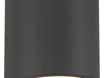 Marisha 4 3/4" High Black LED Outdoor Wall Light Set of 2