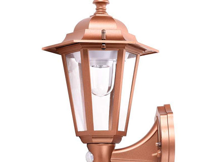 Maxa Copper 15" Battery Power Motion Sensor Outdoor Lights Set of 2