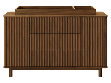 M29816NL,Babyletto,Pogo Tambour Assembled Dresser in Natural Walnut