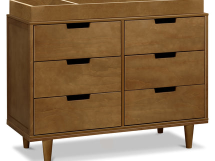 W4926L,DaVinci,Marley 6-Drawer Double Dresser in Walnut