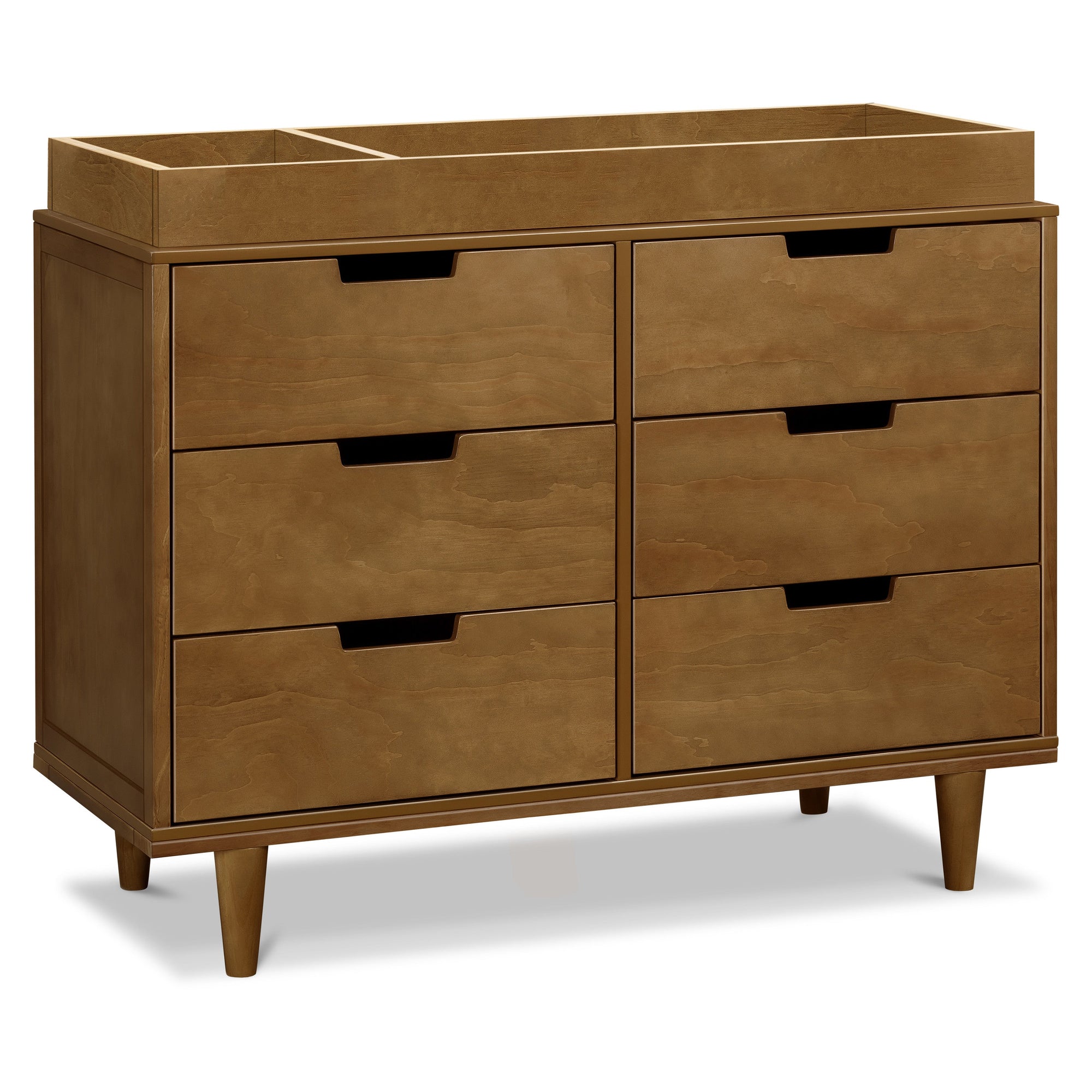 W4926L,DaVinci,Marley 6-Drawer Double Dresser in Walnut
