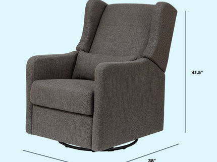 F19587PGY,Carter's,Arlo Recliner and Swivel Glider in Performance Charcoal Linen