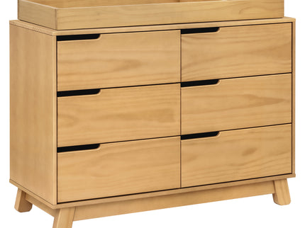 M4216HY,Babyletto,Hudson 6-Drawer Double Dresser  Assembled in Honey