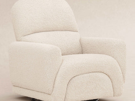 M30087AT,Babyletto,Rainbow Recliner and Swivel Glider in Almond Teddy Loop