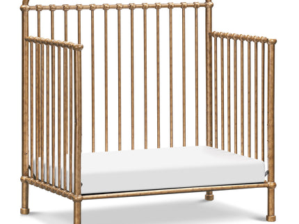 M15398VG,Namesake,Winston 4-in-1 Convertible Mini Crib in Vintage Gold