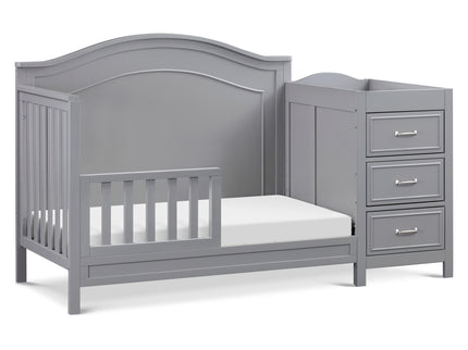 M12891G,DaVinci,Charlie 4-in-1 Convertible Crib & Changer in Grey