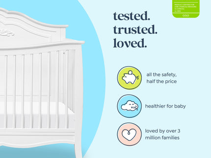 M20801W,DaVinci,Fiona 4-in-1 Convertible Crib in White