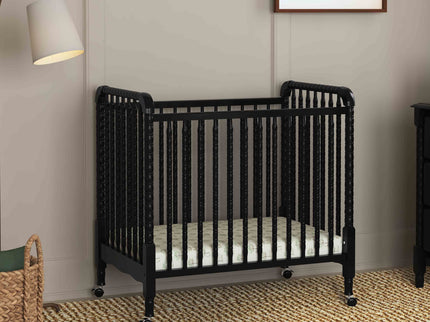 M7398E,DaVinci,Jenny Lind 3-in-1 Convertible Mini Crib in Ebony
