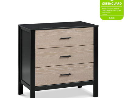 F23223ECWD,Carter's,Radley 3-Drawer Dresser in Ebony & Coastwood