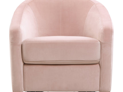 M5887BPV,Babyletto,Madison Swivel Glider in Blush Pink Velvet