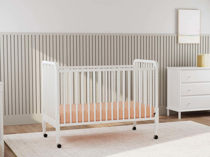 M7391W,DaVinci,Jenny Lind Stationary Crib In White Finish