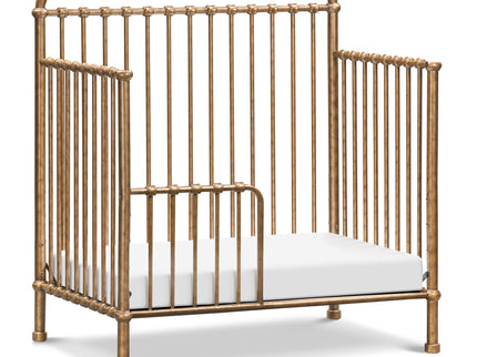 M15398VG,Namesake,Winston 4-in-1 Convertible Mini Crib in Vintage Gold