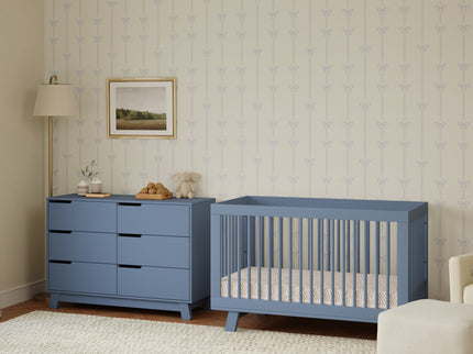 M4216CVB,Babyletto,Hudson 6-Drawer Double Dresser  Assembled in Cove Blue