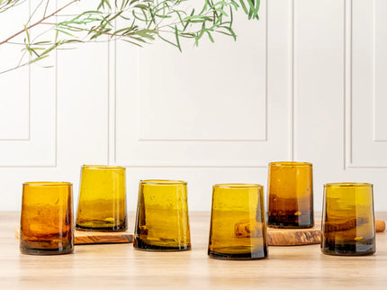 Moroccan Cone Glassware Set of 6