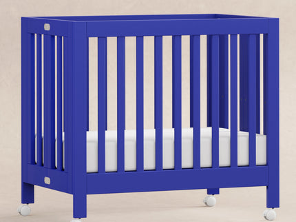 M6698CBT,Babyletto,Origami Mini Crib in Cobalt