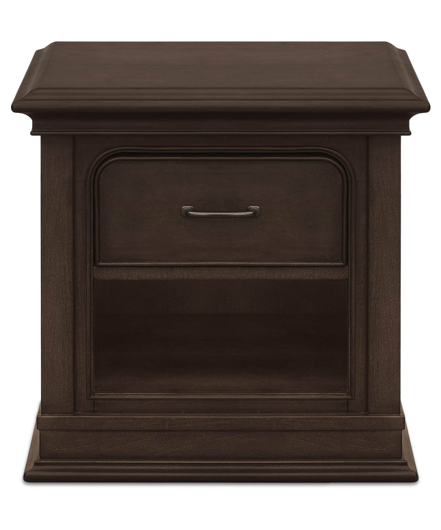 M20460BS,Namesake,Rhodes Nightstand in Brownstone