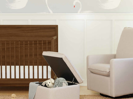 M20985PBEW,Babyletto,Cali Storage Ottoman in Performance Beach Eco-Weave