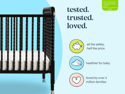 M7391E,DaVinci,Jenny Lind Stationary Crib In Ebony