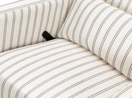 F19587PCDS,Carter's,Arlo Recliner and Swivel Glider in Performance Charcoal Double Stripe Linen