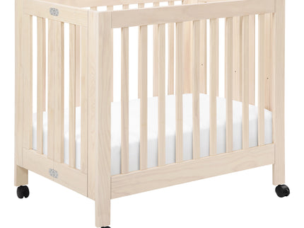 M6698NX,Babyletto,Origami Mini Crib in Washed Natural