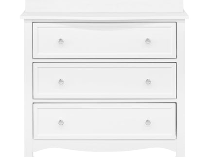 M5523W,DaVinci,Kalani 3-Drawer Dresser in White Finish