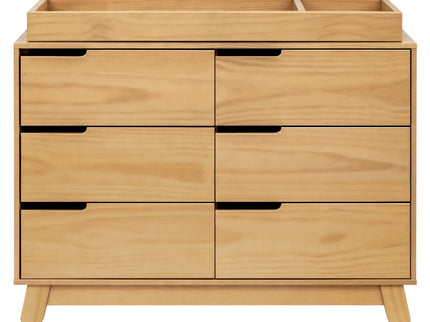 M4216HY,Babyletto,Hudson 6-Drawer Double Dresser  Assembled in Honey