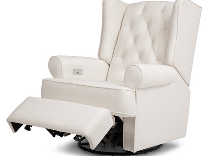 M21987PCMEW,Namesake,Harbour Power Recliner in Performance Cream Eco-Weave