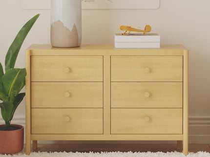 M25126HY,DaVinci,Birdie 6-Drawer Dresser in Honey