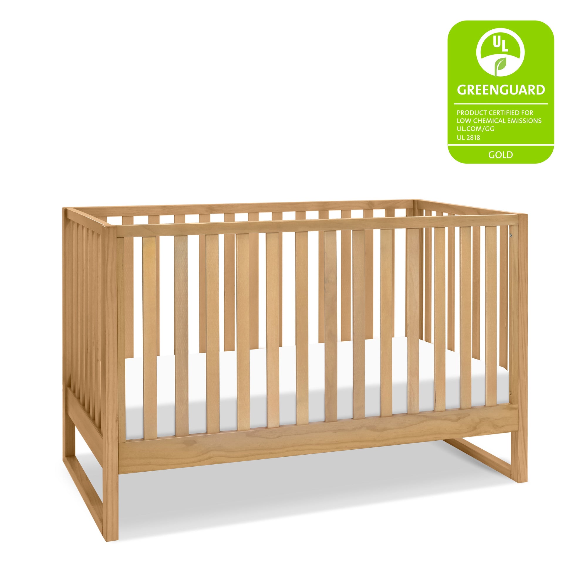 M25001HY,DaVinci,Hunter 3-in-1 Convertible Crib in Honey