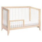 M10301NXW,Babyletto,Sprout 4-in-1 Convertible Crib w/Toddler Bed Conversion Kit in W Natural/White