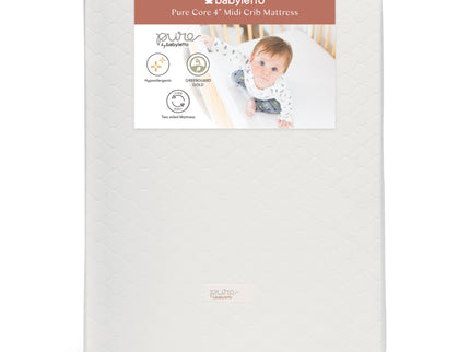 M5397C,Babyletto,Pure Core 4 Midi Crib Mattress w/ Hybrid Cover