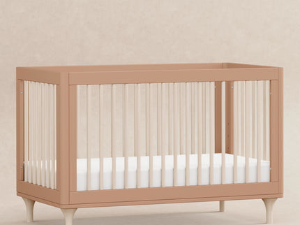 M9001CYNNX,Babyletto,Lolly 3-in-1 Convertible Crib w/Toddler Bed Conversion in Canyon/Washed Natural