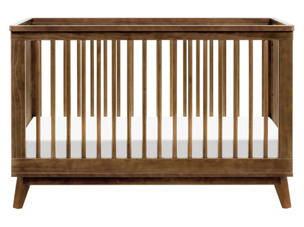 M5801NL,Babyletto,Scoot 3-in-1 Convertible Crib w/Toddler Bed Conversion Kit in Natural Walnut
