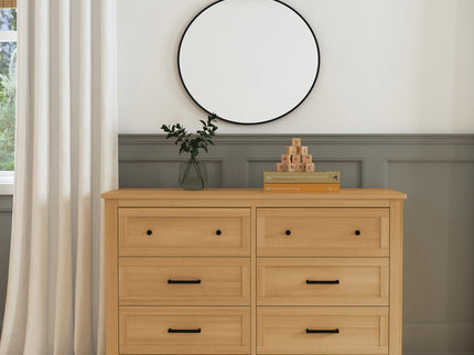 M24726HY,DaVinci,Beau 6-Drawer Dresser in Honey