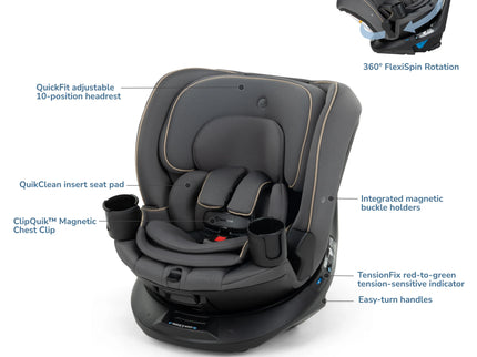 Andi 360° Rotating All-in-One Convertible Car Seat