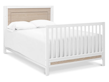 F23201WCWD,Carter's,Radley 4-in-1 Convertible Crib in White & Coastwood