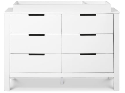 F11926W,Carter's,Colby 6-Drawer Double Dresser in White