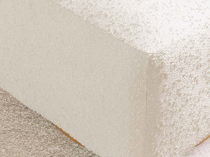 M26385WBG,Babyletto,Kiwi Gliding Ottoman in Ivory Boucle w/ Gold Base