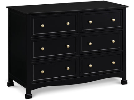 M5529E,DaVinci,Kalani 6-Drawer Double Wide Dresser in Ebony