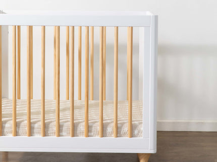 T27036,Babyletto,Beach Bum Muslin Mini Crib Sheet in GOTS Certified Organic Cotton