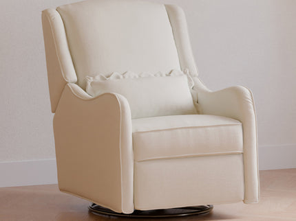 M27787PIEB,Namesake,Devon Recliner and Swivel Glider in Performance Ivory Eco-Basketweave