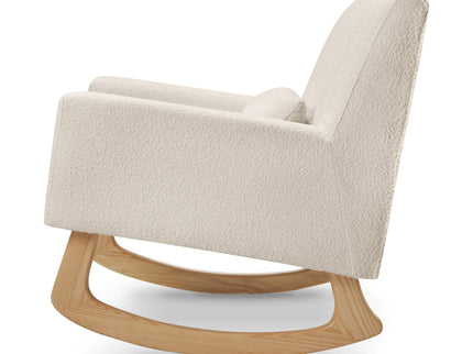 1085WBL,Nursery Works,Sleepytime Rocker in Ivory Boucle w/Light Legs