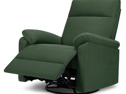 M24387PNG,DaVinci,Suzy Swivel Recliner in Pine Green